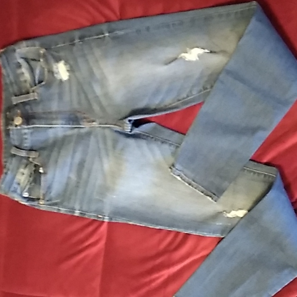 Aeropostale High Rise Curvy Jean Jeggings Size 6 Regular